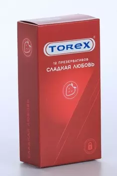 Презервативы Торекс сладкая любовь, 12 шт