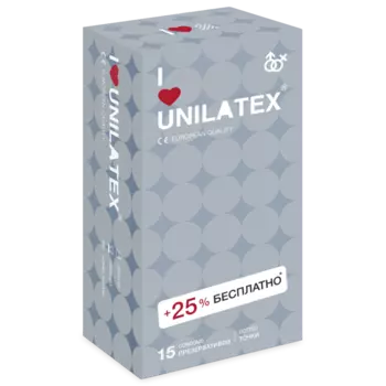 Презервативы Unilatex Dotted, 15 шт.