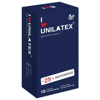 Презервативы Unilatex Extra Strong, 15 шт.
