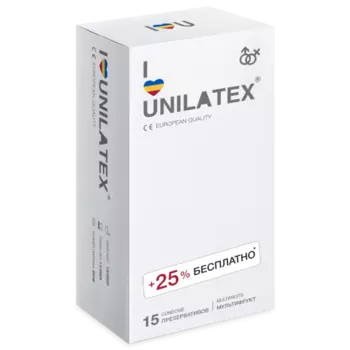 Презервативы Unilatex Multifruits, 15 шт.
