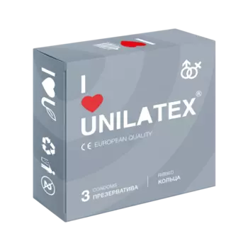 Презервативы Unilatex Ribbed, 3 шт.