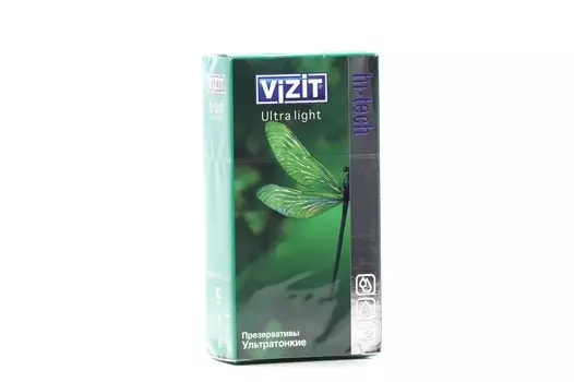 Презервативы VIZIT №12 HI-TECH ultra light ультратонкие