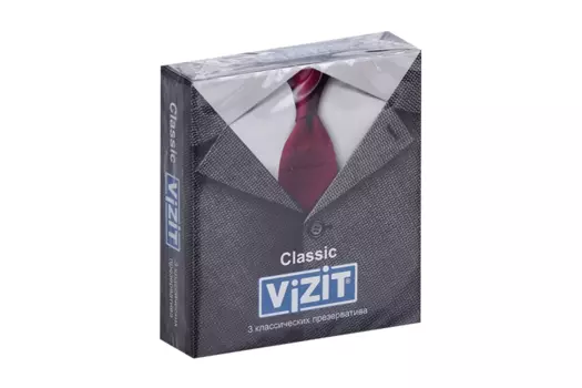 Презервативы Визит классик, 3 шт