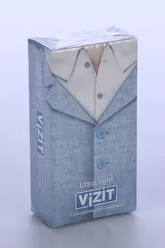 Презервативы Визит Ультратонкие, 12 шт