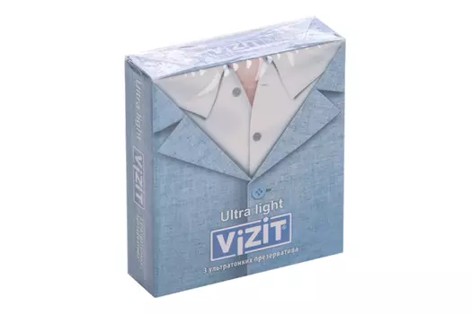 Презервативы Визит Ультратонкие, 3 шт