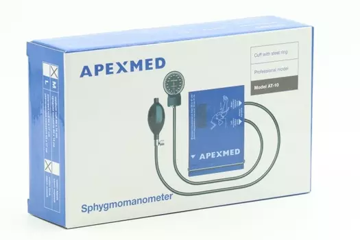 Прибор Apexmed механический д/измерения артериального давления АТ-10 50х14 см
