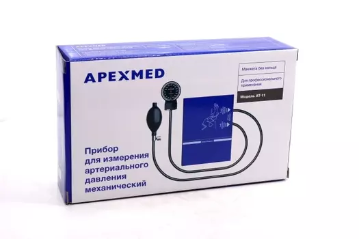 Прибор Apexmed механический д/измерения артериального давления АТ-11 50х14 см