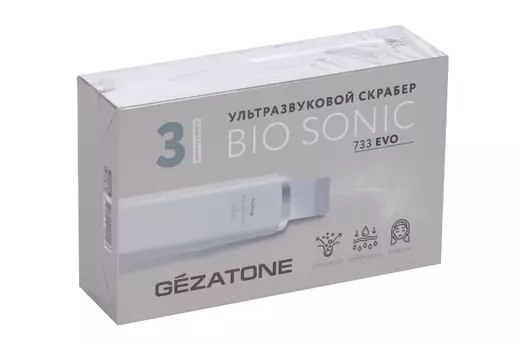 Прибор Gezatone Bio Sonic 733 EVO ультразвук скрабер