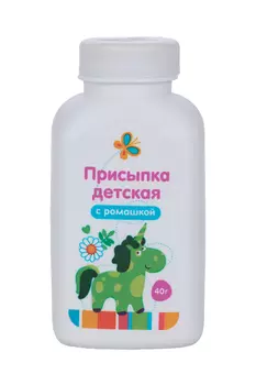 Присыпка детская с ромашкой, 40 г, Женел Трейд