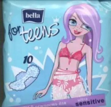 Прокладки Бэлла фор Тинс ультра сенситив, 10 шт