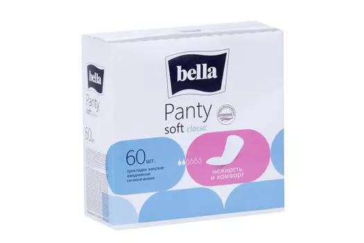 Прокладки Бэлла панти софт классик, 60 шт