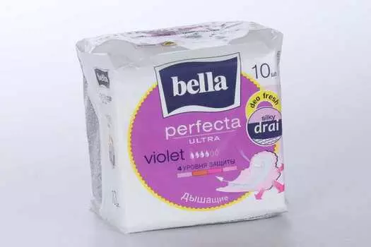 Прокладки Бэлла Перфекта дэо фреш фиолет, 10 шт