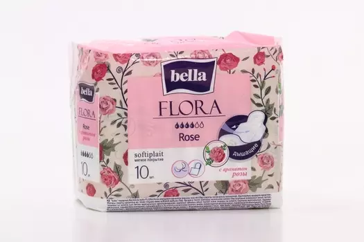Прокладки Белла Флора Роза, 10 шт