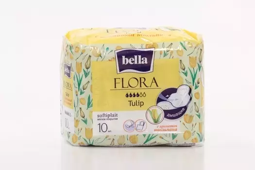 Прокладки Белла Флора Тюльпан, 10 шт
