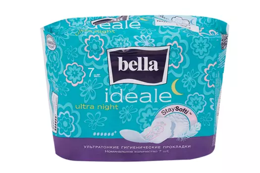 Прокладки Bella ideale ultra night StaySofti гигиенические ультратонкие жен, 7 шт