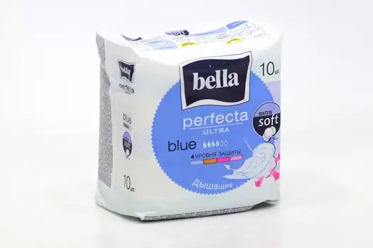 Прокладки Bella Perfecta Ultra Blue, 10 шт