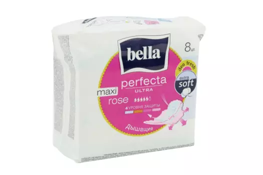Прокладки Bella Perfecta Ultra Maxi Rose deo fresh, 8 шт