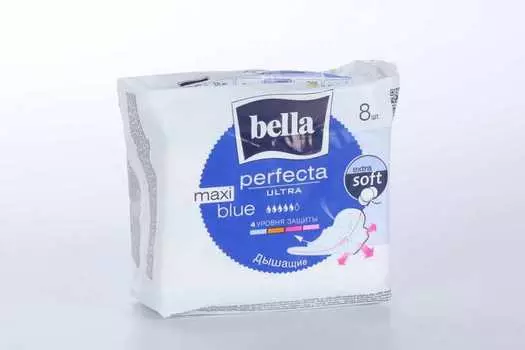 Прокладки Белла Перфекта Ультра Блю макси, 8 шт