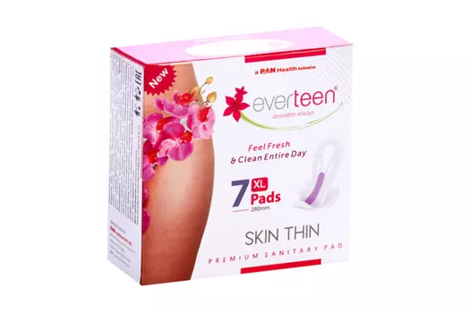 Прокладки Everteen Skin Thin Premium гигиенические, 7 шт