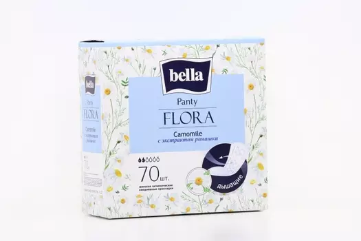 Прокладки ежеднев Белла Панти Флора Ромашка, 70 шт