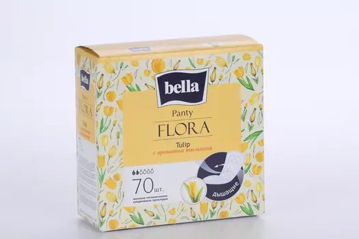Прокладки ежеднев Белла Панти Флора Тюльпан, 70 шт