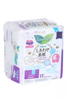 Прокладки Laurier F супертонкие гигиенические с крылышками 25 см дневн жен, 17 шт