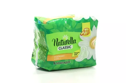 Прокладки Натурелла нормал, 9 шт
