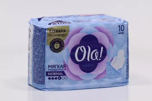 Прокладки Ола д/нормал выделений, 10 шт