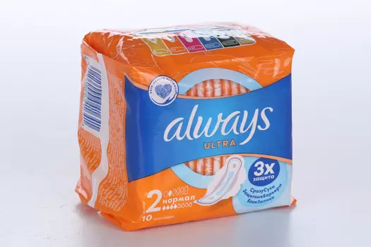 Прокладки Олвейз Ультра нормал ароматиз, 10 шт