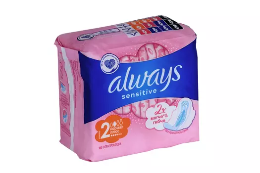 Прокладки Олвейз ультра сенситив норм плюс, 10 шт