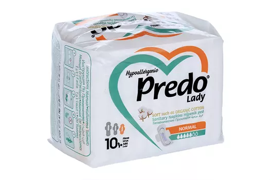 Прокладки PREDO Normal гигиенич женск, 10 шт
