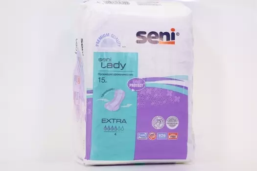 Прокладки Сени Леди уролог экстра, 15 шт