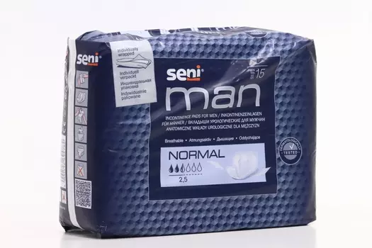 Прокладки Сени Man normal, 15 шт