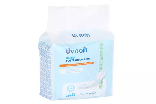 Прокладки Uviton Ultra послеродовые, 10 шт