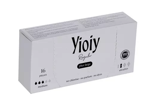 Прокладки Yioiy Plus Large ежедневные женские, 16 шт