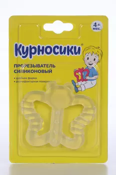 Прорезыватель Курносики Первый зуб силикон