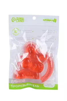 Прорезыватель охлаждающий «Бабочка», цвет МИКС