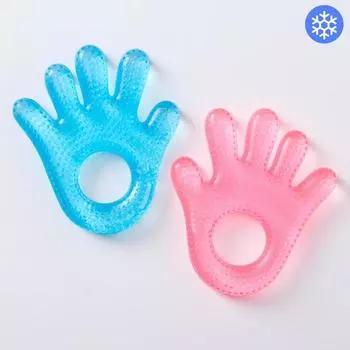 Прорезыватель охлаждающий «Ладошка», цвет МИКС