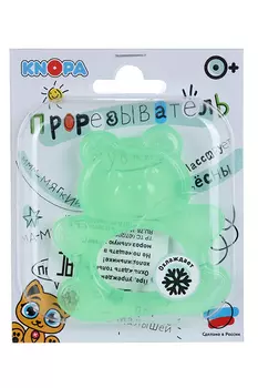 Прорезыватель охлаждающий «Мишка», цвет МИКС