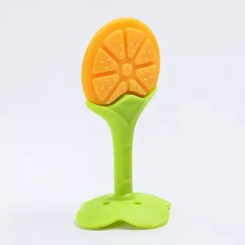 Прорезыватель силиконовый «Крошка Я. Апельсинка»