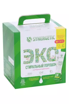 Прошок стиральный SYNERGETIC в стиках 100 шт