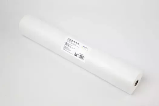 Простыня медицинская 80*200 рулон спанбонд 15 A1 белый №100