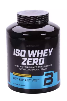 Протеин изолят сыворот BioTechUSA Iso Whey Zero лимон чизкейк, 2 270 г