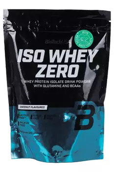 Протеин изолят сывороточный BioTechUSA Iso Whey Zero кокос, 500 г