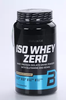 Протеин изолят сывороточный BioTechUSA Iso Whey Zero белый шоколад, 908 г