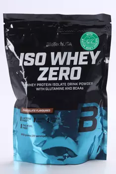 Протеин изолят сывороточный BioTechUSA Iso Whey Zero шоколад, 500 г