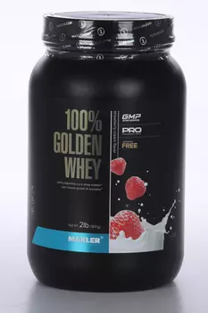 Протеин MAXLER 100% golden whey 2 lb strawberry
