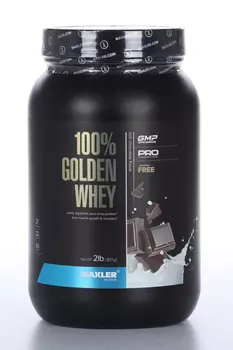 Протеин MAXLER 100% golden whey 2 lb rich chocolate