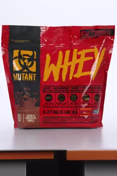 Протеин Mutant Whey 5lb тройной шоколад, 2,27 кг