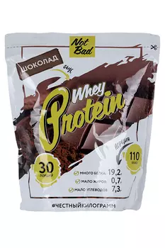 Протеин NotBad сывороточный whey protein шоколад, 1 кг
